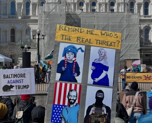 Charm City Indivisible at No Kings Day